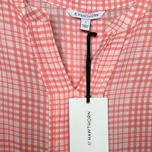 NWT 41 Hawthorn Breyson Sleeveless Shirt Size L Stitch Fix - Picture 5 of 11